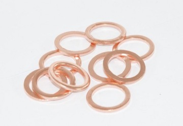 МЕДНЫЕ ШАЙБЫ НАБОР МЕДНЫХ ШАЙБ 150 шт.