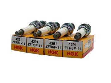 4X NGK ZFR6F-11 ŚWIECA ZAPŁONOWA 4291