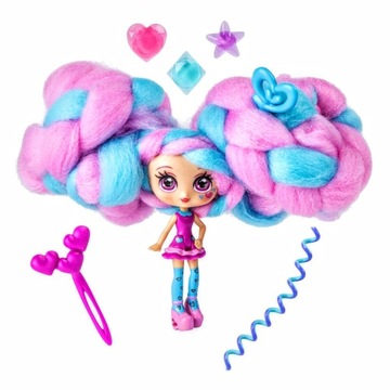 laleczka Candylocks włosy 40cm Niebiesko-Różowe