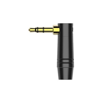 Jack 3,5 kątowy stereo RMJ3RPP-BG na gruby kabel