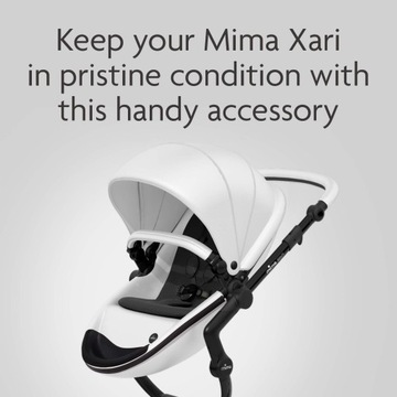 ЗАЩИТА ДЛЯ ПОДНОГ ДЛЯ КОЛЯСКИ MIMA XARI черный