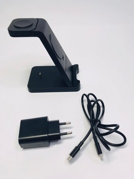 Беспроводное зарядное устройство 3in1 Charging Station для iPhone Apple Watch Airpods