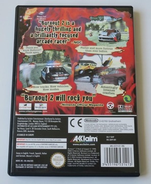 NGC BURNOUT 2 II ТОЧКА УДАРА NINTENDO GAMECUBE