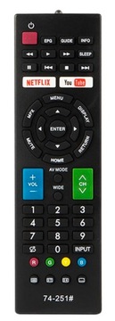 Pilot do telewizorów LCD LED SHARP nowy
