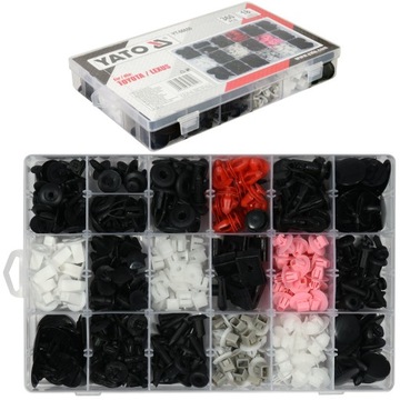 SPINKI SAMOCHODOWE TOYOTA/LEXUS KPL 360 SZT. YATO