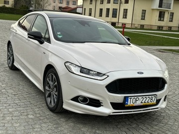 Ford Mondeo V Liftback 2.0 TDCi 180KM 2019 Ford Mondeo MK5 ST-LineX 2.0 TDCI 180 KM #Panorama #Webasto #Perła #Ideal, zdjęcie 1