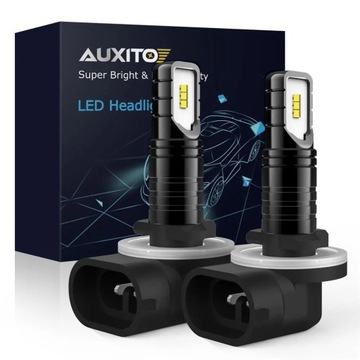 2 sztuk H27W/2 881 LED żarówki przeciwmgielne lam