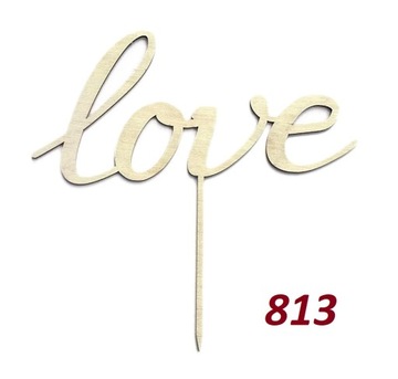 MDK Topper na tort love 813