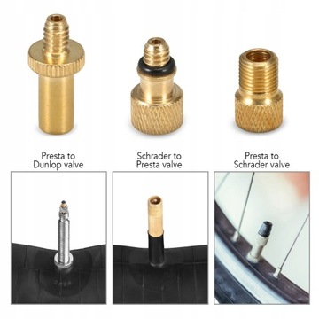 Набор насадок для велосипедного насоса