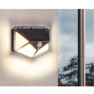 СОЛНЕЧНАЯ СВЕТОДИОДНАЯ ЛАМПА НАРУЖНАЯ НАСТЕННАЯ ЛАМПА, САДОВАЯ ФАСАДНАЯ НАСТЕННАЯ ЛАМПА