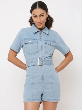 ДЖИНСЫ MISSGUIDED КОМБИНЕЗОН С ПОЯСОМ G1808454 R.L