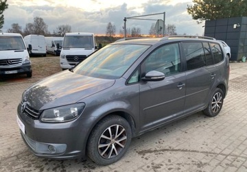 Volkswagen Touran II 1.6 TDI 105KM 2011 Volkswagen Touran 1.6 TDI 2011r Navi skrzynia automatyczna DSG 1.6 Diesel, zdjęcie 2