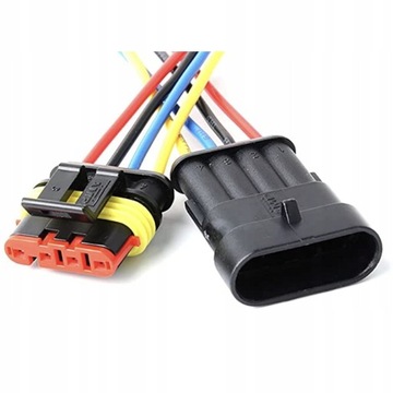 KOSTKA WTYKI ZŁĄCZA HERMETYCZNE DUŻY ZESTAW 708EL