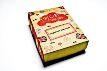FUN CARD ENGLISH Prepositions, Prepositions CREATI