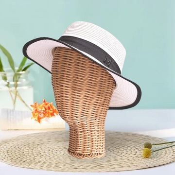 Современная голова манекена для отдельно стоящего парика.