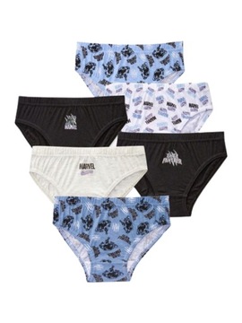 Majtki slipki mix MARVEL 3-4 lata 104 cm 6 szt.