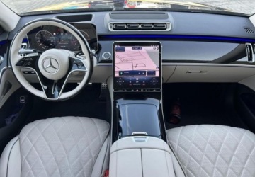 Mercedes Klasa S W223/V223 2024 Mercedes-Benz Klasa S 450d 4MATIC wyprzedaz rocznika 2024 3.0 Diesel 367KM, zdjęcie 18