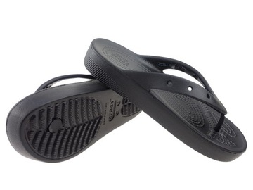 Japonki Crocs Platform Flip 207714 black 41/42