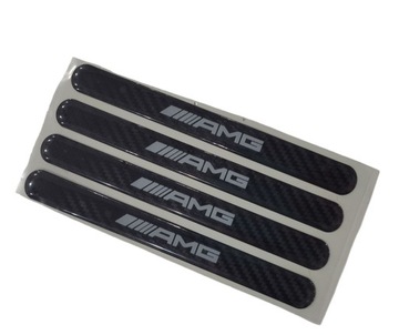 Naklejki ochronne na klamkę do Mercedes AMG Carbon