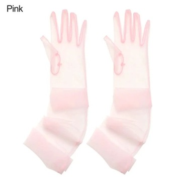 New Ultra-Thin Elasticity Tulle Mesh Gloves Elegant Women Sexy Black