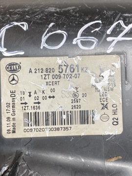 #C667 SVĚTLO LEVÝ PŘEDNÍ 125 2015 MERCEDES-BENZ E (W212)