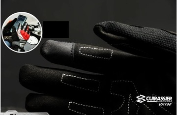 МОТОЦИКЛОВЫЕ ПЕРЧАТКИ MOTOR QUAD CUIRASSIER TOUCH