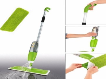 Швабра с распылителем Clever Clean, плоская швабра со спреем