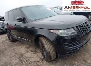 Land Rover Range Rover IV 2019 Land Rover Range Rover 2019r., Supercharged, od ubezpieczalni 5.0 Benzyna