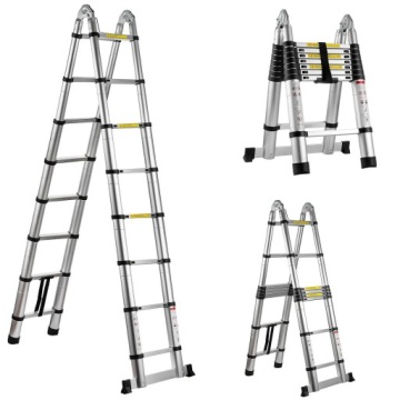 DRABINA TELESKOPOWA PRZEGUBOWA SKŁADANA ALUMINIOWA 5m 150kg