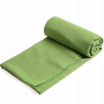 Противоскользящее полотенце для йоги.