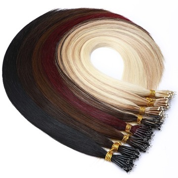 Pasma naturalne ciemny brąz Sego ringi