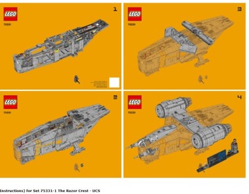 LEGO instrukcja STAR WARS 75577