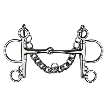 Wędzidło Pelham YORK anatomiczny pełny 21mm r.14,5