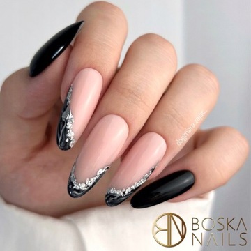 БОЖЕСТВЕННЫЕ ГИБРИДНЫЕ ЛАКИ БЕЛЫЙ + ЧЕРНЫЙ ЛАК