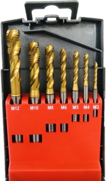 Комплект машинных метчиков FANAR M3-M12 HSSE