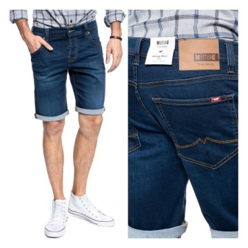 MUSTANG Chicago Short MĘSKIE SPODENKI JEANSOWE W31