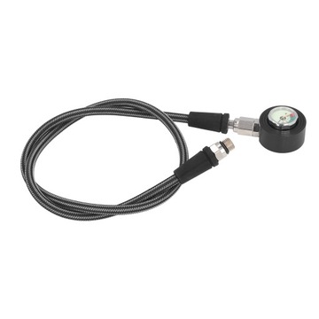 MANOMETR PODWODNY SPRZĘT DO NURKOWANIA DO REGULATORA BCD 80CM