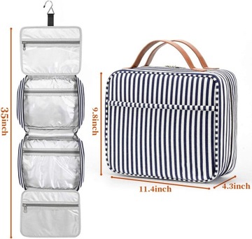 ВМЕСТИМАЯ КОСМЕТИЧЕСКАЯ СУМКА ДОРОЖНАЯ СУМКА НА КРЮЧКЕ