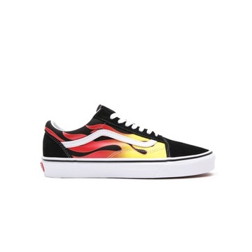 Vans Buty Męskie Old Skool Flame Black 40,5