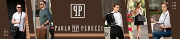 Etui na Klucze Skórzane Vintage Paolo Peruzzi Dodatek Klasyczny Brązowy