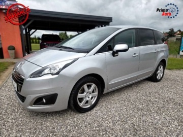 Peugeot 5008 I Minivan Facelifting 2.0 HDi 150KM 2015 Peugeot 5008 2.0HDi 150KM, 1 wlasciciel, 7 osobowy, nawigaca, grzane fote, zdjęcie 4
