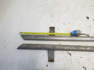 Próg Listwy orurowanie Progowe RURY Chrom 170 CM 40mm