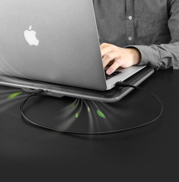 UGREEN ПРОЧНЫЙ УНИВЕРСАЛЬНЫЙ КАБЕЛЬ USB-A ТИП A 2.0 НА USB ТИП A 0,25 М