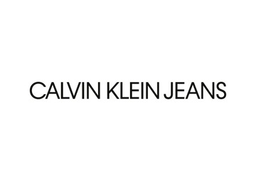 CALVIN KLEIN__Ciekawa koszulka duże logo S/36