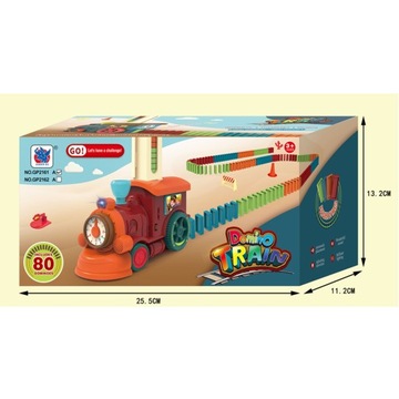 ИНТЕРАКТИВНЫЙ КРАСОЧНЫЙ ПОЕЗД ПОЕЗД СТАДИТ ДОМИНО БЛОКИРУЕТ ПОЕЗД ВУПИ