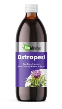 EkaMedica Sok z Ostropestu bez konserwantów 500ml