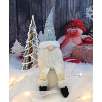 РОЖДЕСТВЕНСКОЕ УКРАШЕНИЕ ФИГУРКА САНТА САНТА, ДЕКОРАТИВНАЯ 38+20СМ