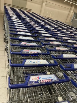 тележки для покупок WANZL складская тележка для покупок