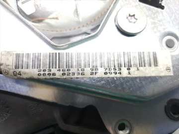 MERCEDES-BENZ C-CLASS ULOŽENÍ VZDUCHOVÁ AIRBAG ŘÍDÍCÍ 2003 SALOON