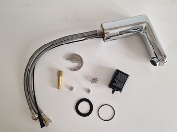 Bateria umywalkowa stojąca Grohe Get E chrom